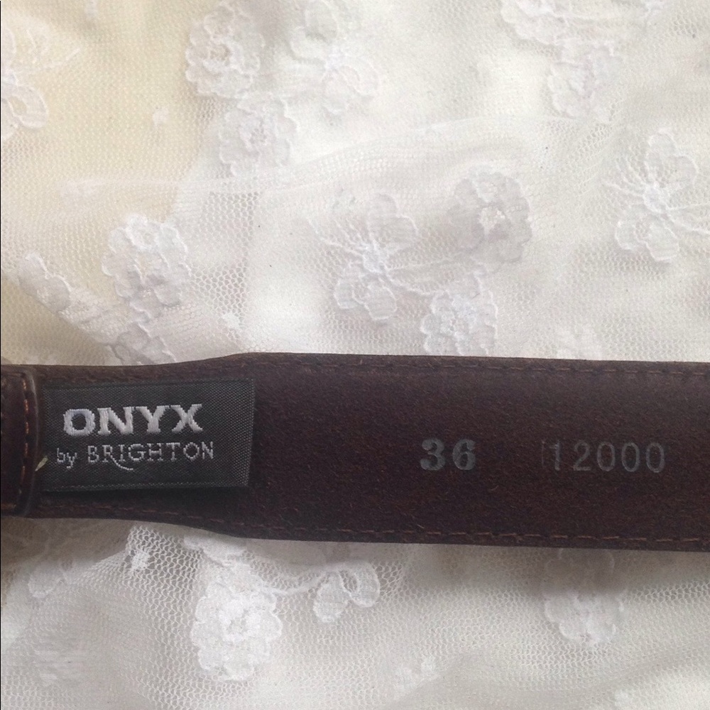 Onyx By Brighton Roberts Golf Belt - Picture 7 of 8